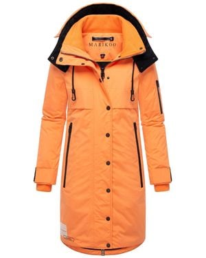 Marikoo Wintermantel Anoukaa 16 Für Damen - Orange