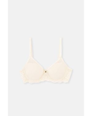 Dagi Ecrufarbener Aphrodite-Einzel-Bh Mit Recovery-Cups Für Damen - Mehrfarbig