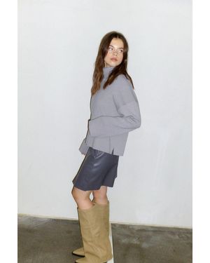 Noisy May Pullover Modell Vi48/Pl27/Nyl25 Für Damen - Grau