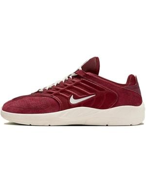Nike Sb React Leo Prm Mid – Wanderstiefel Für Herren - Rot