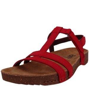 Art Komfort Sandalen I Breathe 0946 Leder Für Damen - Rot