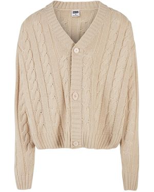 Urban Classics Strickjacke oversized - Natur