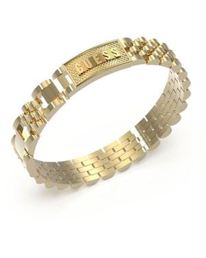 Guess Empire Goldfarbene Armband Jumb03201Jwygt-U Für Herren - Mettallic
