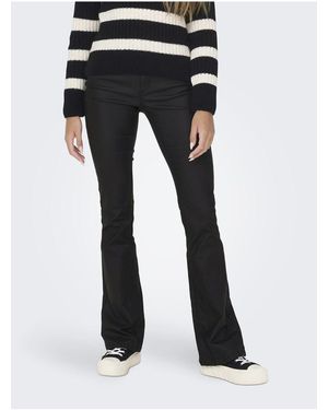 ONLY Hose Onlblush Mittlere Taille Skinny Fit Hose Für Damen - Schwarz
