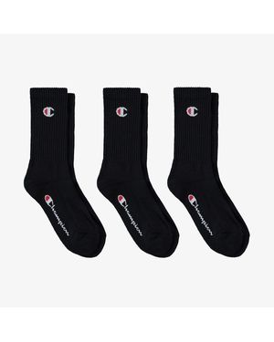 Champion 3 Socken - Schwarz