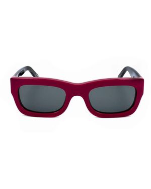 Marni Mrn Sun Kawasan Fällt Bordeaux Kfk 52 22 145 - Rot