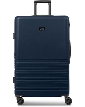 Camel Active Hanoi 4 Rollen Trolley L 78 Cm Mit Dehnfalte Für Herren - Blau