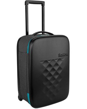 Rollink Flex 21 Faltbarer 4-Rollen Kabinentrolley 55 Cm Für Herren - Schwarz