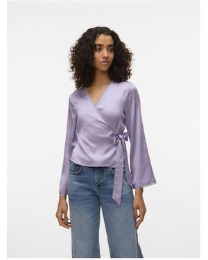 Vero Moda Bluse Vmsofia Top Für Damen - Blau