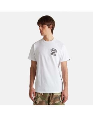 Vans Verzogene Welt Ss - Weiß