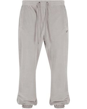 Sean John Jm-Pl022-010-01 Sj Classic Logo Essential Velours Trackpants Für Herren - Grau