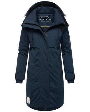 Marikoo Wintermantel Anoukaa 16 Für Damen - Blau