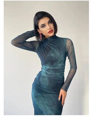 La Querta Tüllkleid 02 Tm Für Damen - Blau