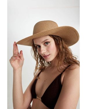 Defacto Strohhut Für Damen - Braun
