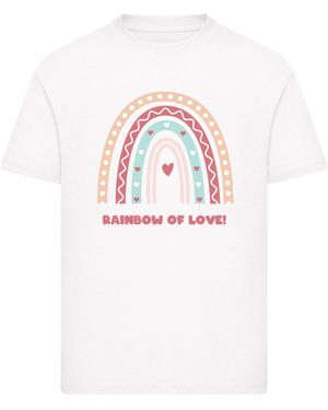 Merchcode Kids Of Love Basic T-Shirt Für Herren - Weiß