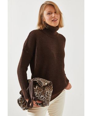Bianco Lucci Thessaloniki Pullover Modell Für Damen - Braun