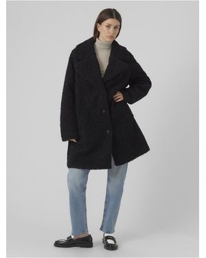 VERO MODA Damen Mantel Mit Kapuze - Gesteppt, Mit Elastischen Bündchen & Fronttaschen, Dänisches Design