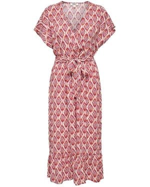 ONLY Kleid Onlzilla Langes Kleid Für Damen - Pink