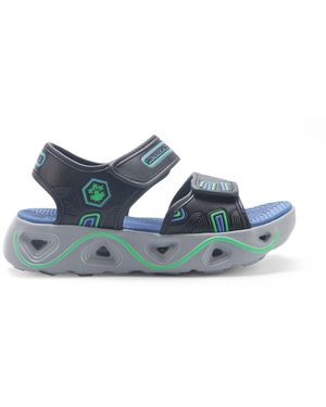 Lumberjack Schwarze Jungensandalen Für Herren - Blau