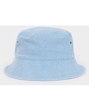 Defacto Labelled Jean Baseball Basketball Cap Für Damen - Blau