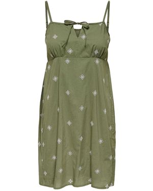 ONLY Kleid Onllou Kurzes Kleid Für Damen - Grün
