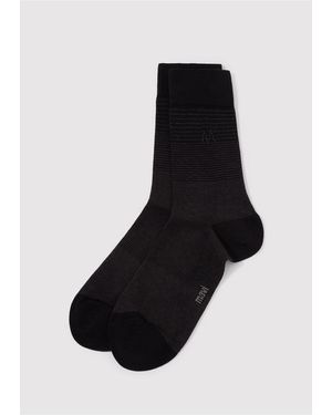 Mavi Schwarze Sockelsocken -900 Für Herren