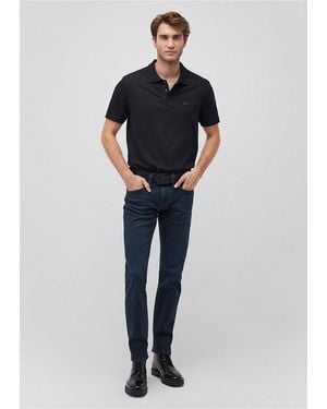 Mavi Jake Lux Schwarze, Düstere Vintage-Jeanshose - Blau