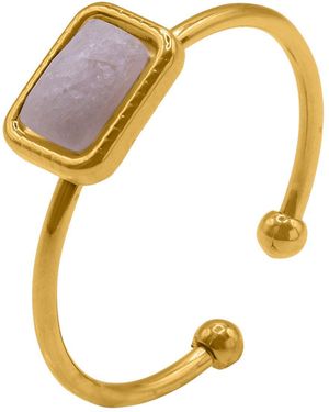 Heideman Ring Mit Stein Perna Modisch Für Damen - Mettallic