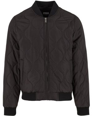 Urban Classics Onion Quilted Bomber Für Herren - Schwarz