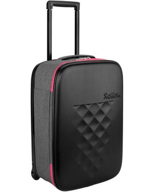 Rollink Flex 21 Faltbarer 4-Rollen Kabinentrolley 55 Cm Für Herren - Schwarz