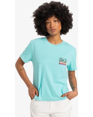 Quiksilver Aqua Sky /Mädchen-T-Shirt Für Damen - Blau