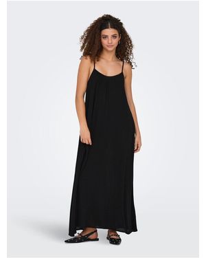 ONLY Kleid Onlniki Langes Kleid Für Damen - Weiß