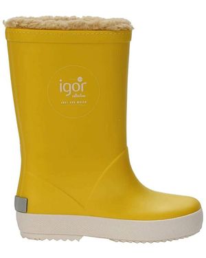 IGOR Splash Nautico Gelbe Borreguito-Stiefel Für Kinder Für Damen