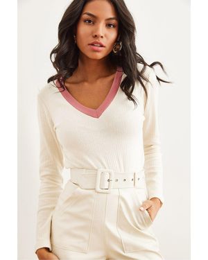 Olalook Bluse - Natur