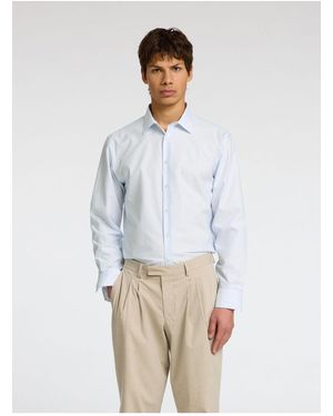 SELECTED Slim Fit Hemd 100% Baumwolle Für Herren - Weiß