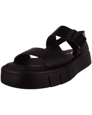 Art Komfort Sandalen Malaga 1857 Leder Mit Softlight Fußbett Für Damen - Schwarz