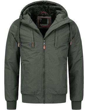 Alessandro Salvarini Winter Jacke As320 Für Herren - Grün