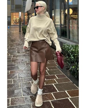 Madmext Mad Girls Rollkragenpullover Mg1252 Für Damen - Natur