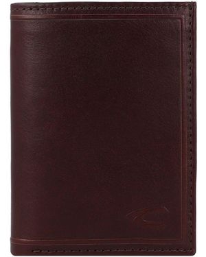 Camel Active Wood Geldbörse Rfid Schutz Leder 8 Cm Für Herren - Lila