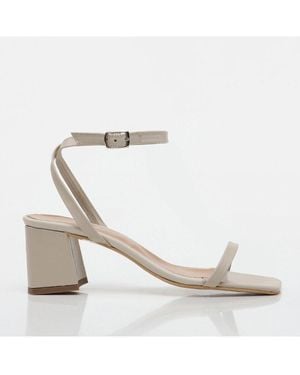 Hotiç Sandalen Mit Absatz Aus Echtem Leder Für Damen - Weiß