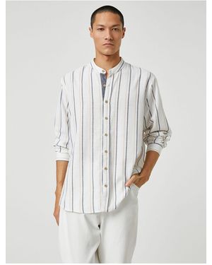 Koton Hemd regular fit - Weiß