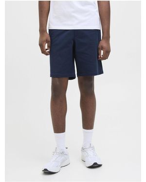 aprel Chino Shorts Regular Fit Chino Shorts Für Herren - Blau
