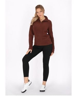 faina Fleecepullover Für Damen - Rot