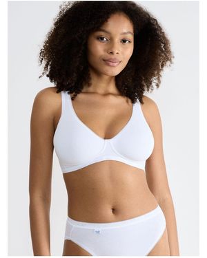 Sloggi Bügelloser Bh Basic Soft Bra Für Damen - Weiß