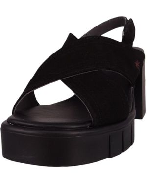 Art Komfort Sandalen Eivissa 1990 25 Leder Mit Softlight Fußbett Für Damen - Schwarz