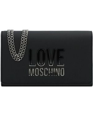 Love Moschino Smart Daily Umhängetasche 22 Cm Für Damen - Schwarz
