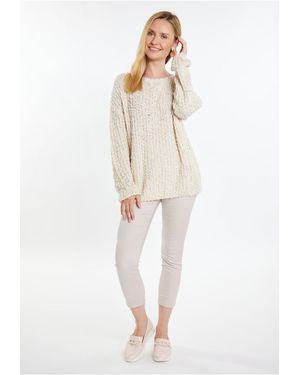 Usha Strickpullover Für Damen - Weiß