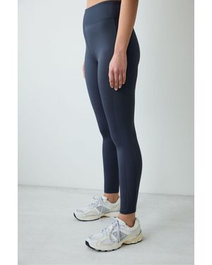 Penti Anthrazitfarbene Leggings Mit Taille Für Damen - Blau