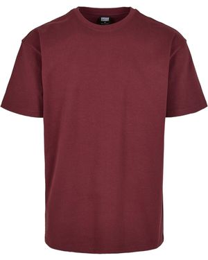 Urban Classics Heavy Oversized Tee Für Herren - Rot