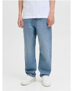 Jack & Jones Relaxed Fit Jeans Jjichris Jjoriginal Sbd 192 Noos Jnr Relaxed Fit Jeans Junior Für Herren - Blau